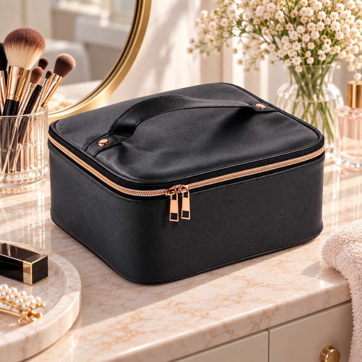 Adjustable Beauty Organizer Case