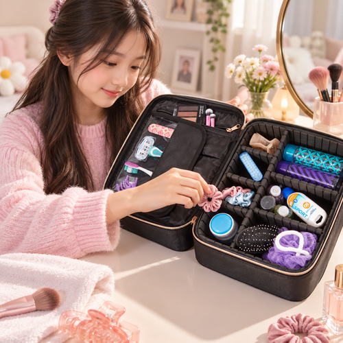 Adjustable Beauty Organizer Case