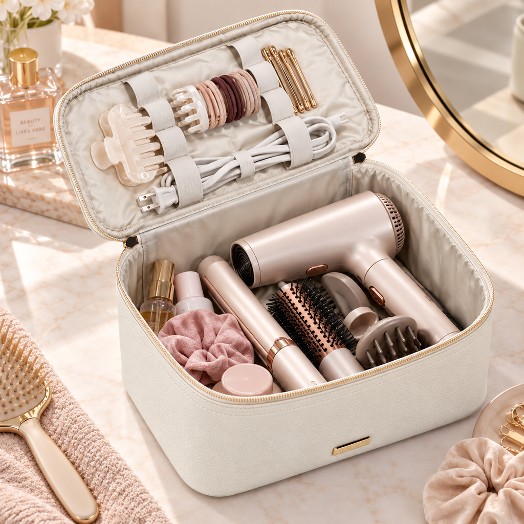 Pebble Beauty Train Case